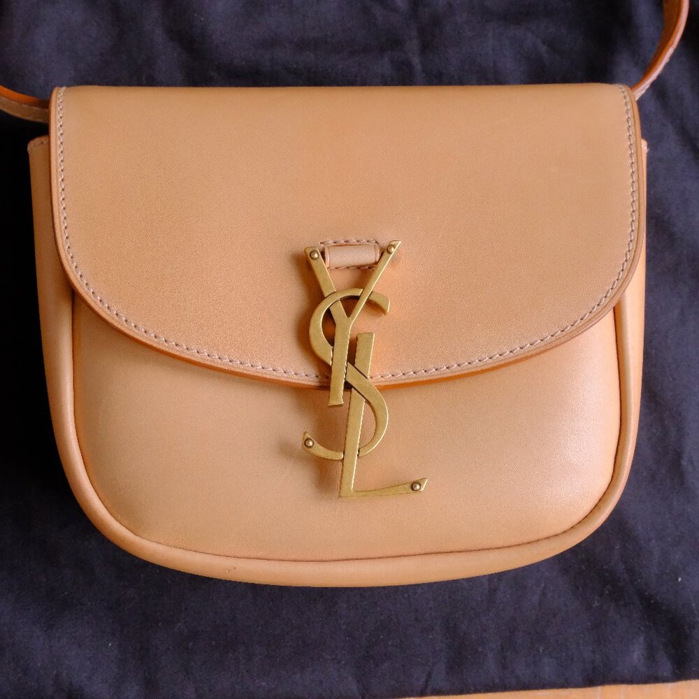 Saint Laurent Kaia Shoulder Bag Leather Small